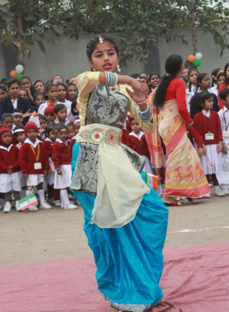 PATRIOTIC PERFORMANCE ON REPUBLIC DAY